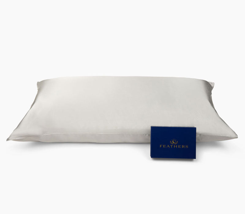 Dusty Beige Silk Pillow Case